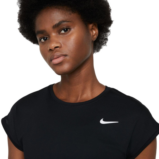NikeCourt Γυναικεία κοντομάνικη μπλούζα Victory Short-Sleeve Tennis Top (plus size)